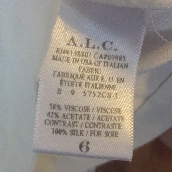 ALC long sleeve crop top with zipper - Picture 7 of 7